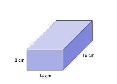 What is the volume of this prism? rectangular