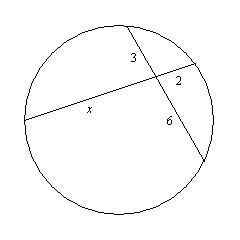 Find x. round to the nearest tenth if necessary. a. 7 c. 9 b. 8 d. 10