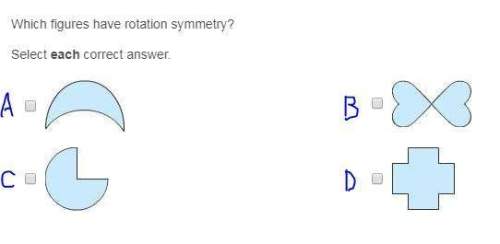 Which figures have rotation symmetry?