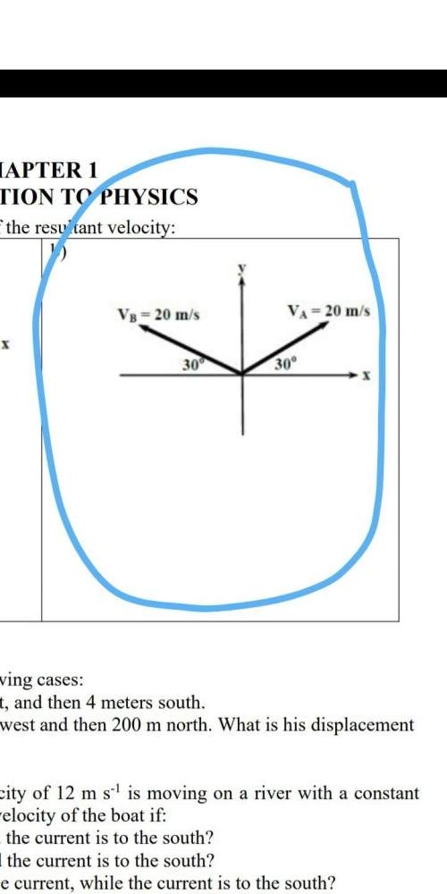 How to find the magnitude and direction of a resultant velocity?
