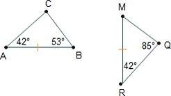 Are the triangles congruent? why or why not? yes, all the angles of each of the triangles are acut