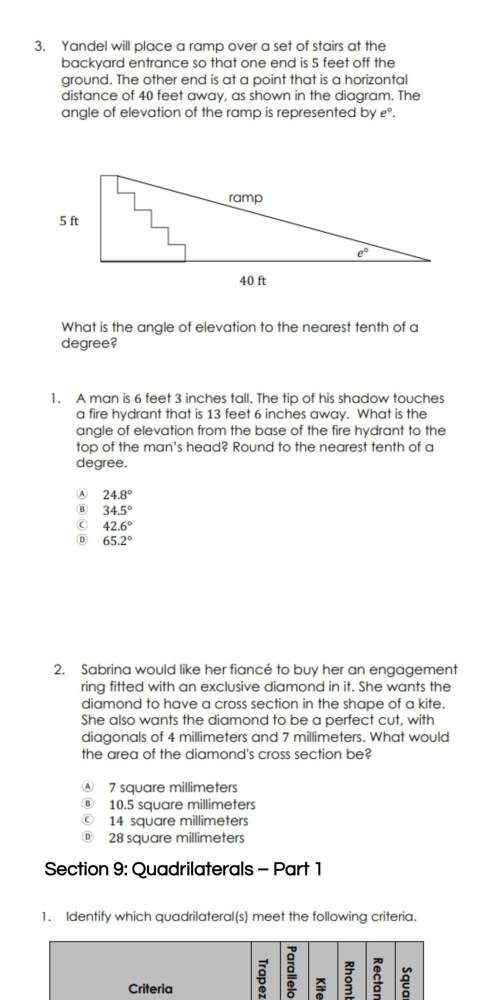 Would anyone mind me with these problems! justify your answer my teacher is an butt ! lol&lt;