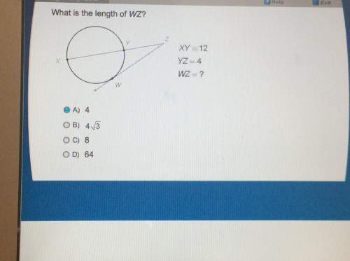 What is the length of wz? asap! 30 points!