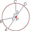 Given: ad diameter of circle p. if triangle abd were drawn, the measure of angle b would equal a) 4