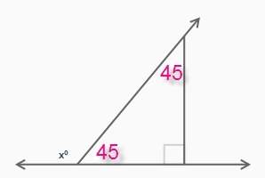 Plz 20 pts! find the value of x for the following triangle below.