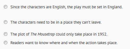 Why is the setting of the mousetrap especially important