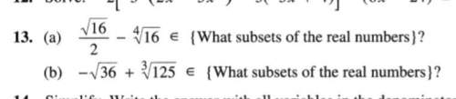 Can anyone solve question 13 a and b?