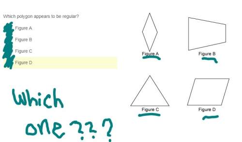 Which one is a regular polygon? a b c d i selected the amount of points highest possible, it was 9