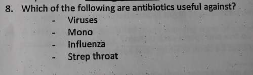 Which of the following are antibiotics useful against a.viruses b.mono c.influenza d.strep throat