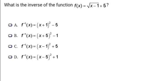 Attachment what is the inverse of the function
