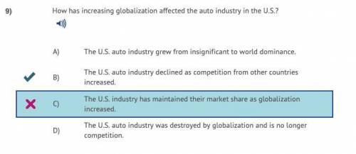 How has increasing globalization affected the auto industry in the u.s.?  the u.s. auto industry gre