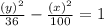 \frac{(y)^2}{36}-\frac{(x)^2}{100}=1
