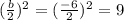 (\frac{b}{2})^2=(\frac{-6}{2})^2=9