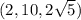 (2,10,2\sqrt5)