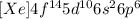 [Xe]4f^{14}5d^{10}6s^26p^6