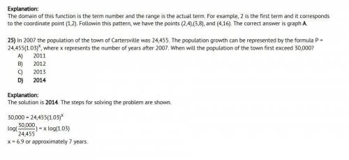 N2007 the population of the town of cartersville was 24,455. the population growth can be represente