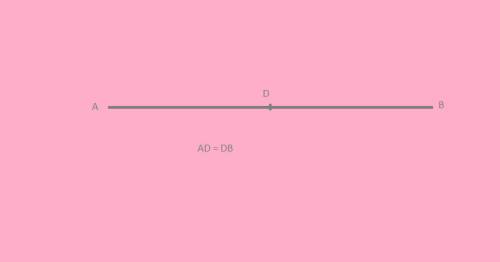 The midpoint of a line segment partitions the line segment into a ratio of 1: 1. 1: 2. 2: 1. 2: 3.
