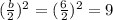 (\frac{b}{2} )^{2}=(\frac{6}{2} )^{2}=9