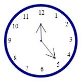 Estimate the measurement of the angle formed by the clock. assume that the hands are pointing direct