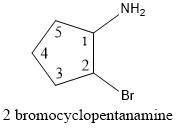 2bromocyclopentanamine structural formula