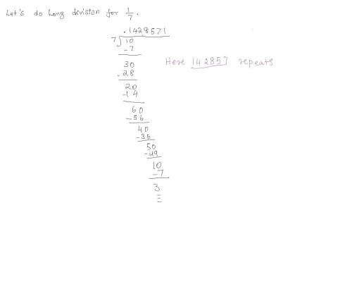 What is the 45th digit in the decimal equivalent of 1/7