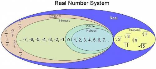 What does it mean to classify the real number?