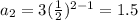 a_2=3(\frac{1}{2})^{2-1}=1.5