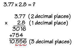 Which way do you move the decimal when you multiply