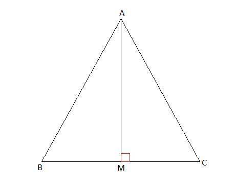 Prove that the base angles of an isosceles triangle are congruent. be sure to create and name the ap
