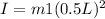 I=m1(0.5L)^{2}