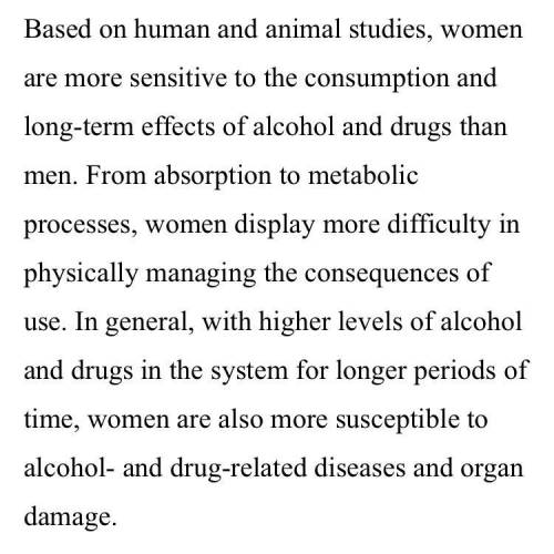 The potential to abuse alcohol is partially