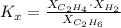 K_{x} = \frac{X_{C_{2}H_{4}} \cdot X_{H_{2}}}{X_{C_{2}H_{6}}}