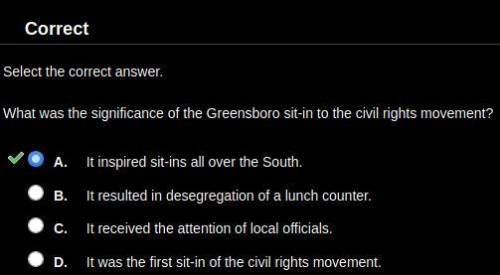What was the significance of the greensboro sit in to the civil rights movement