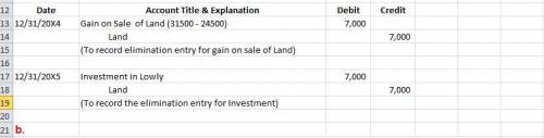 Huckster corporation purchased land on january 1, 20x1, for $24,500. on june 10, 20x4, it sold the l