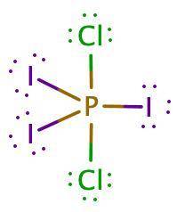 Pi3cl2 is a nonpolar molecule. based on this information, determine the i−p−i bond angle, the cl−p−c