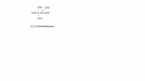 The condensed structural formula for 2,2,3-trimethylbutane is  ch3c(ch3)2ch(ch3)2 ch3ch2ch(ch3)c(ch3
