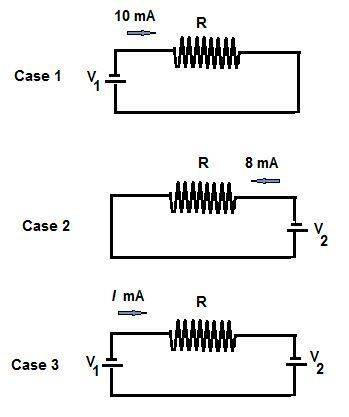 In a two-source circuit, one source acting alone produces 10 ma through a given branch. the other so