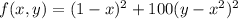 \large f(x,y)=(1-x)^2+100(y-x^2)^2