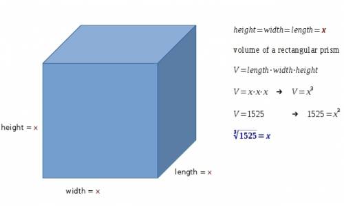 Are you shipping box has a height equal to its with which is equal to its length of the box can hold
