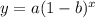 y=a(1-b)^x