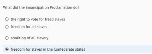 What did the emancipation proclamation do? freedom for all slaves abolition of all slavery freedom