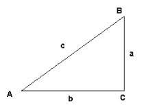 Use the diagram of the right triangle above and round your answer to the nearest hundredth. if a is