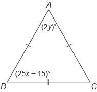 Solve for x. enter your answer in the box. x =