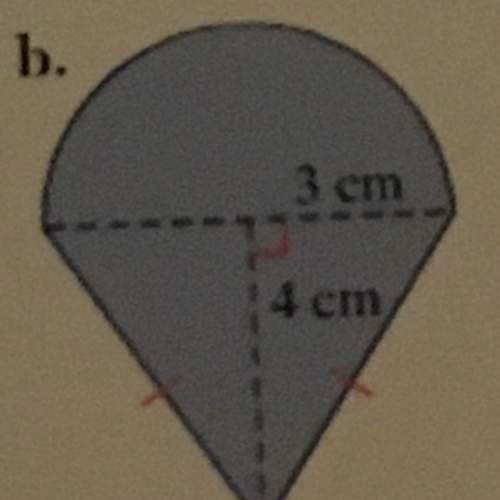 What is the area of the given figure