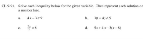 Solve these show little steps if possible