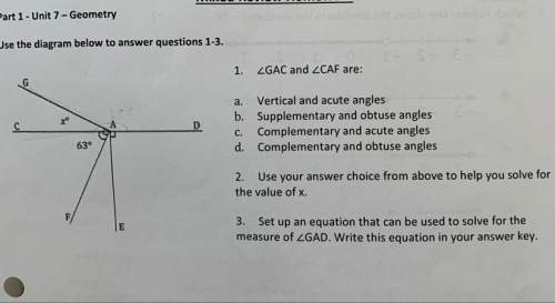 Use the diagram below to answer questions 1-3