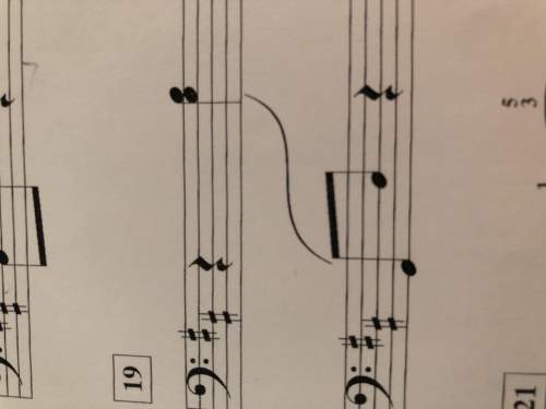 What does the curved line mean? (music)