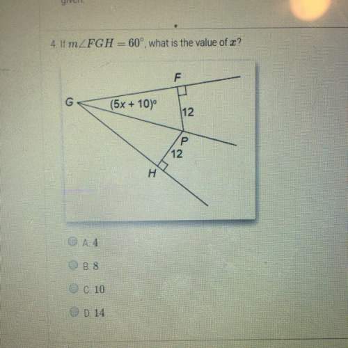 If m triangle fgh=60 what is the value of x?
