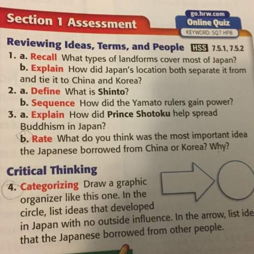 What do you think was the most important idea the japanese borrowed from china or korea