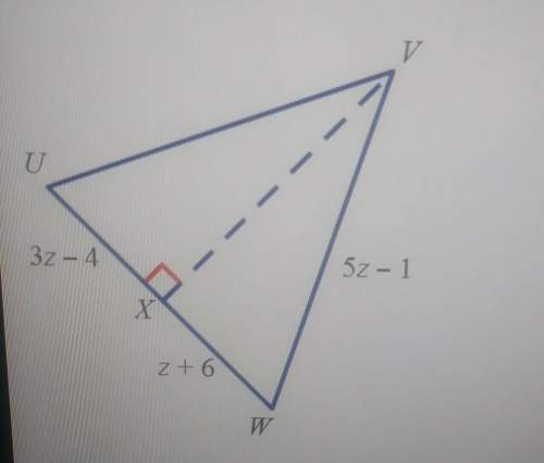 If vx is the bisector of v, find the perimeter of vuw.a 35b. 46c. 58d. 70